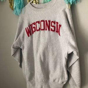 Vintage Wisconsin Badgers Crewneck